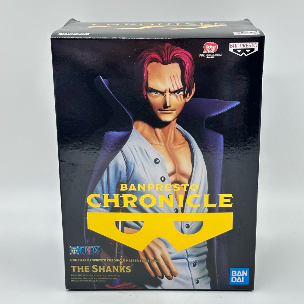 Banpresto Bandai One Piece Chronicle Master Stars Piece Shanks Anime Figure